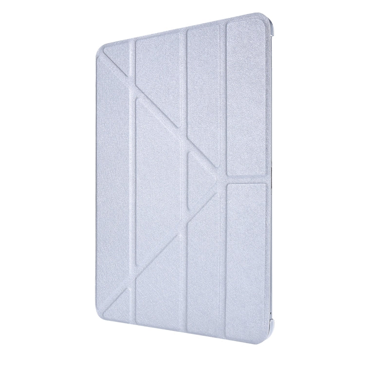 For iPad Pro 11 (2020) Silk Texture Horizontal Deformation Flip Leather Tablet Case with Three-folding Holder