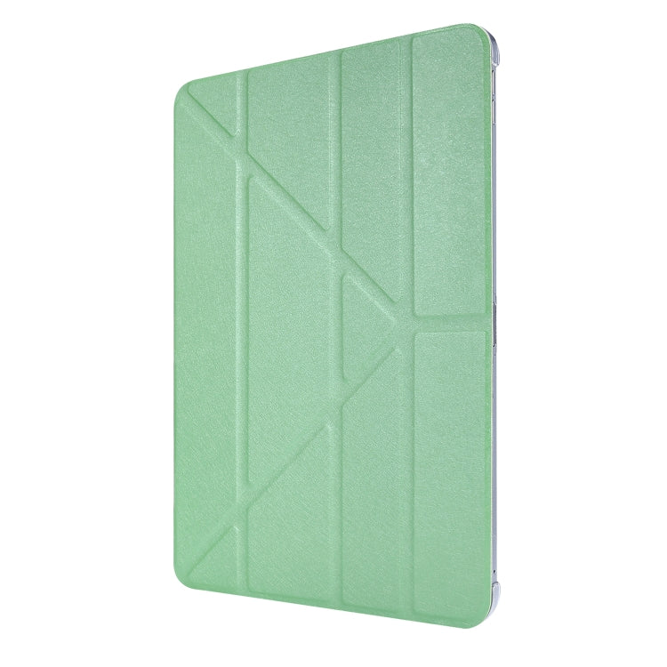 For iPad Pro 11 (2020) Silk Texture Horizontal Deformation Flip Leather Tablet Case with Three-folding Holder