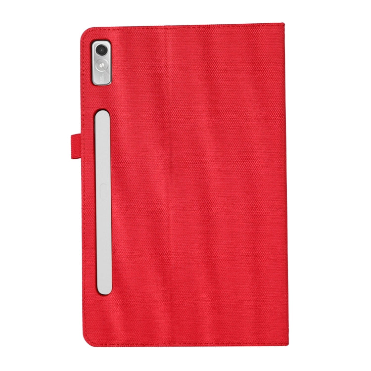 For Lenovo Tab P11 Pro Fabric Leather Tablet Case