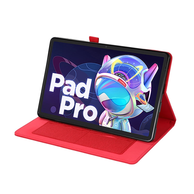 For Lenovo Tab P11 Pro Fabric Leather Tablet Case