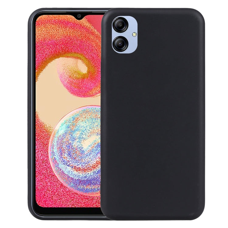 For Samsung Galaxy A04e TPU Phone Case(Black)