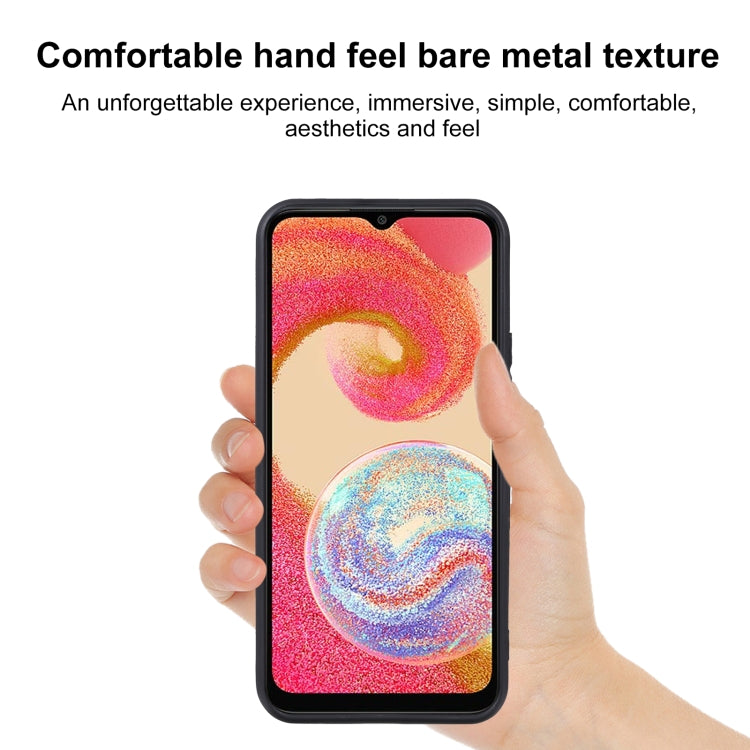 For Samsung Galaxy A04e TPU Phone Case(Black)