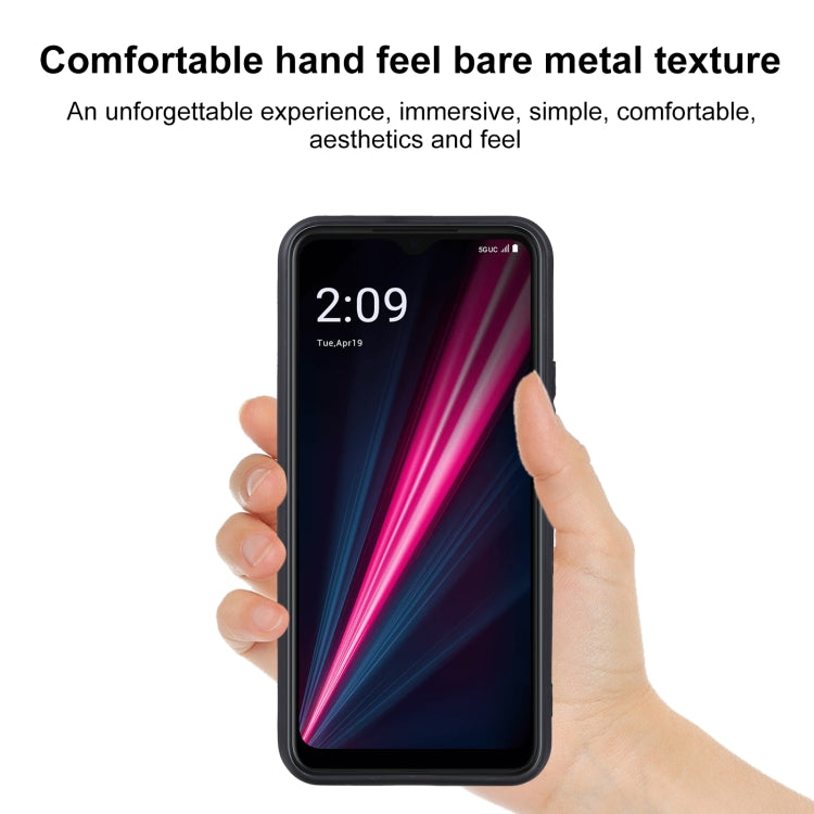 For T-Mobile T Phone Pro 5G TPU Phone Case(Black)