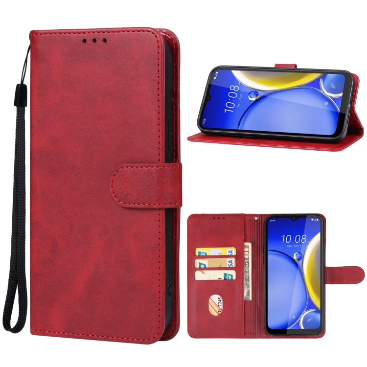 For HTC Wildfire E plus Leather Phone Case