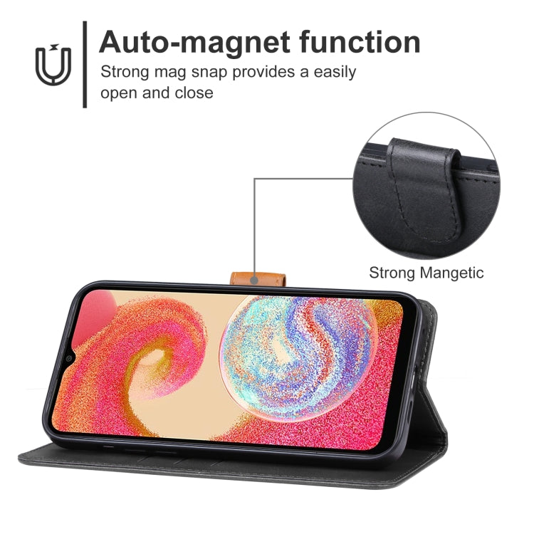 For Samsung Galaxy A04e Leather Phone Case