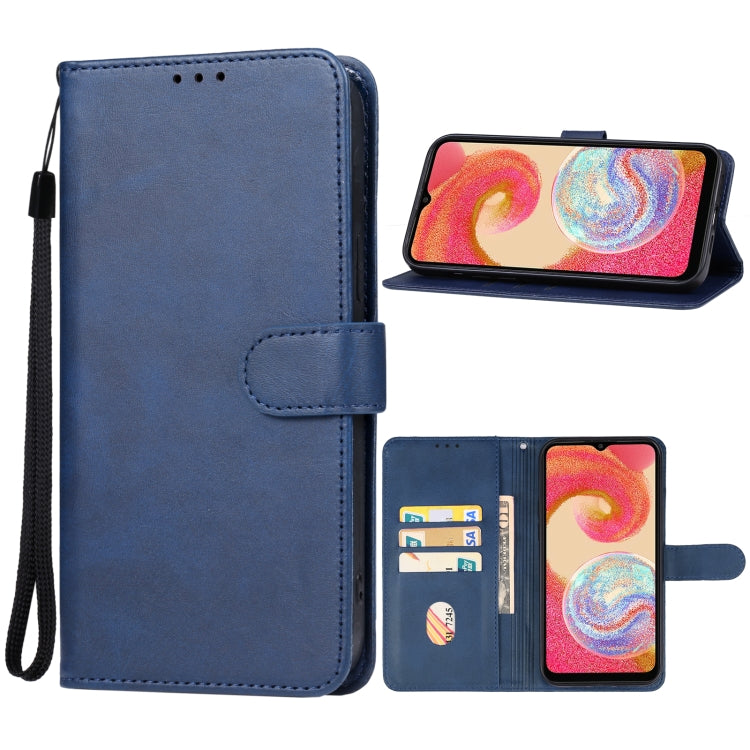 For Samsung Galaxy A04e Leather Phone Case