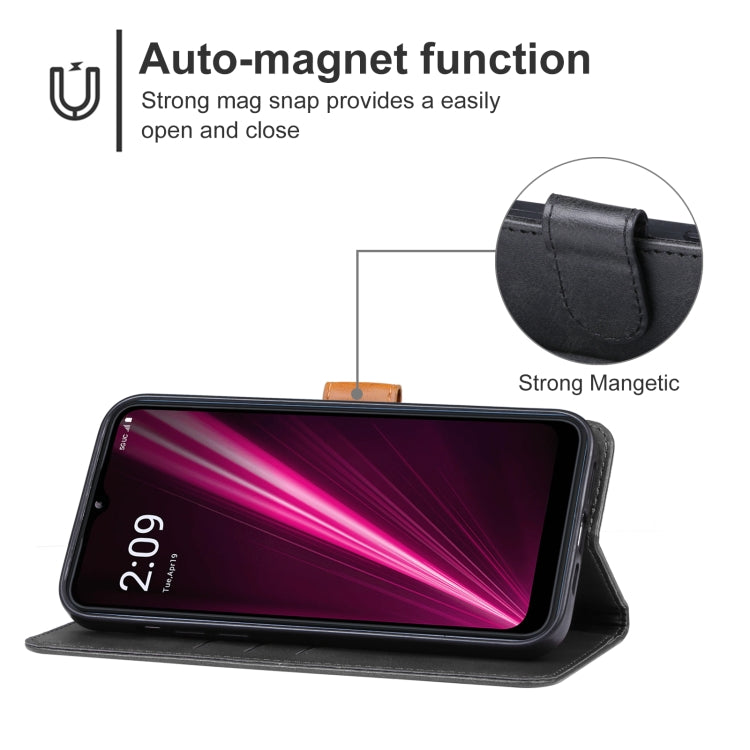 For T-Mobile T Phone 5G Leather Phone Case
