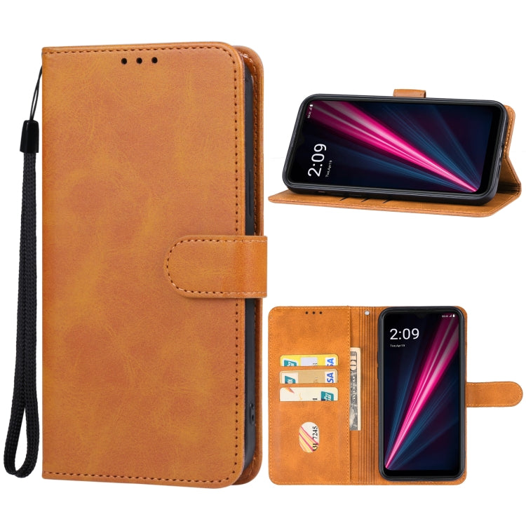 For T-Mobile T Phone Pro 5G Leather Phone Case