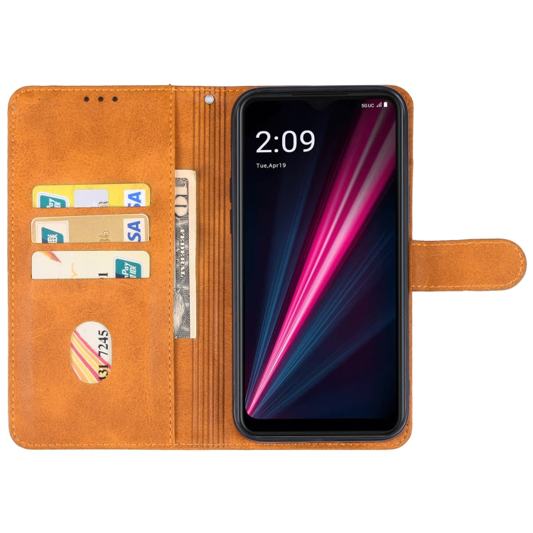 For T-Mobile T Phone Pro 5G Leather Phone Case