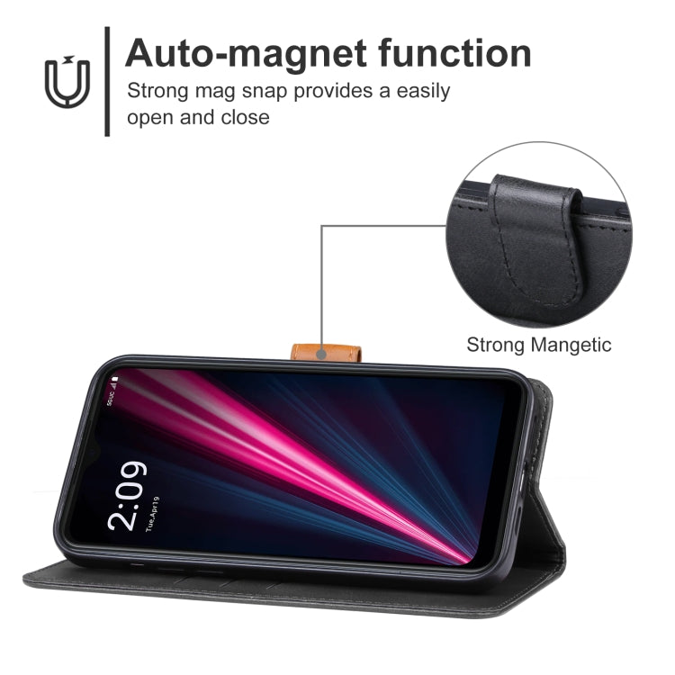 For T-Mobile T Phone Pro 5G Leather Phone Case