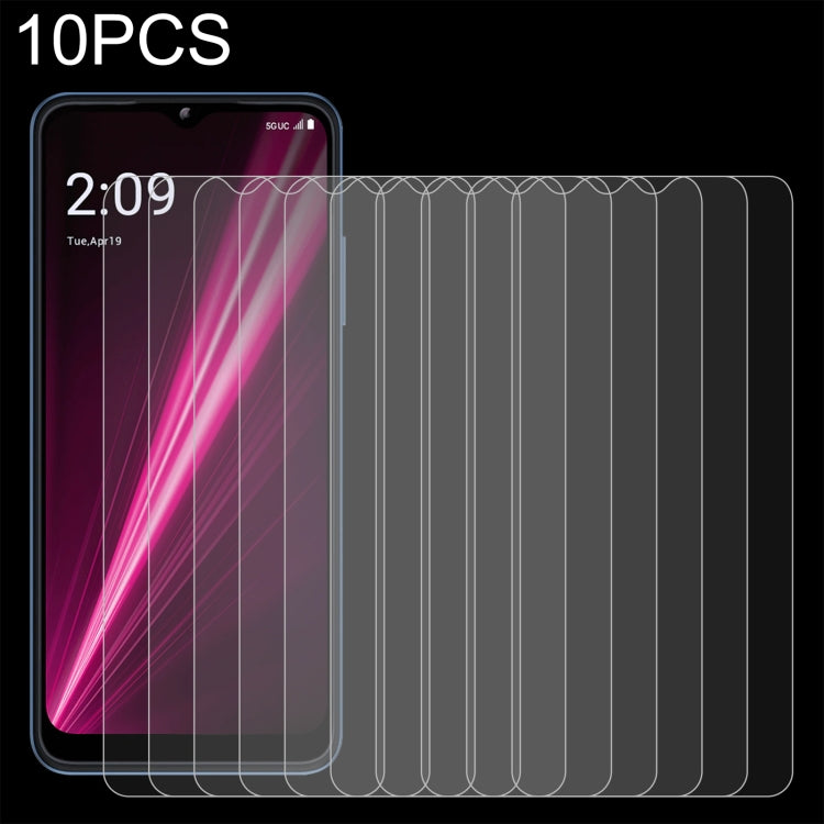 For T-Mobile T Phone 5G 10pcs 0.26mm 9H 2.5D Tempered Glass Film