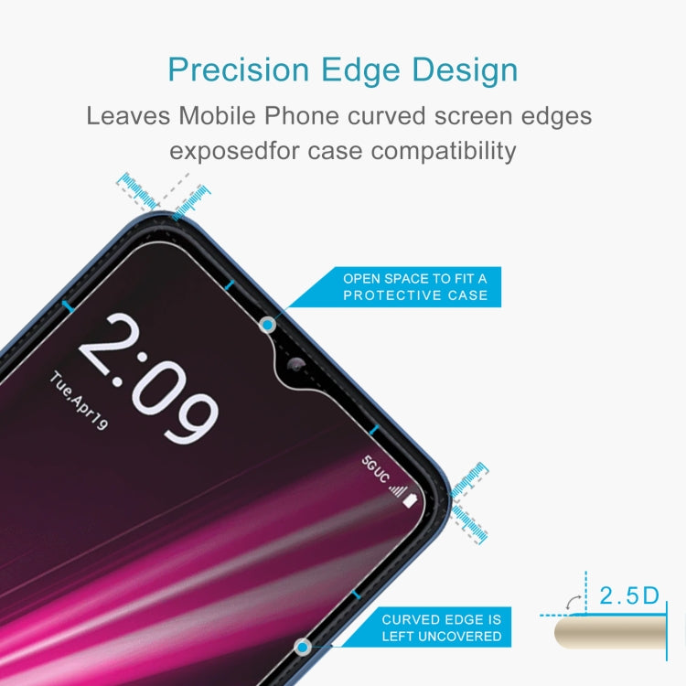 For T-Mobile T Phone 5G 10pcs 0.26mm 9H 2.5D Tempered Glass Film