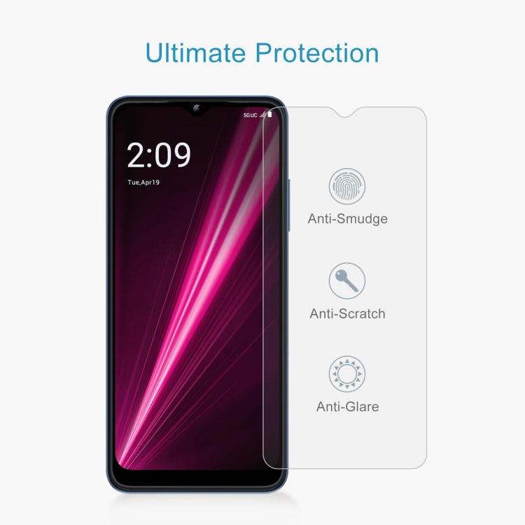 For T-Mobile T Phone 5G 10pcs 0.26mm 9H 2.5D Tempered Glass Film