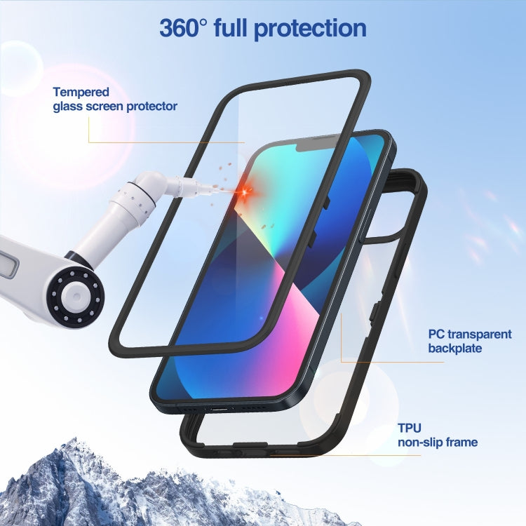 For iPhone 13 Wintory Integrated PC Transparent Phone Case