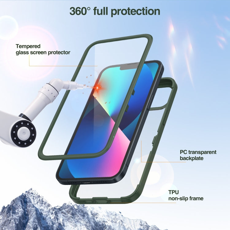 For iPhone 13 Wintory Integrated PC Transparent Phone Case