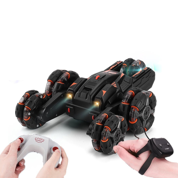 JJR/C JC05 Five Wheel Colorful Light Swing Arm Stunt Drift Car, Specification:Dual Control