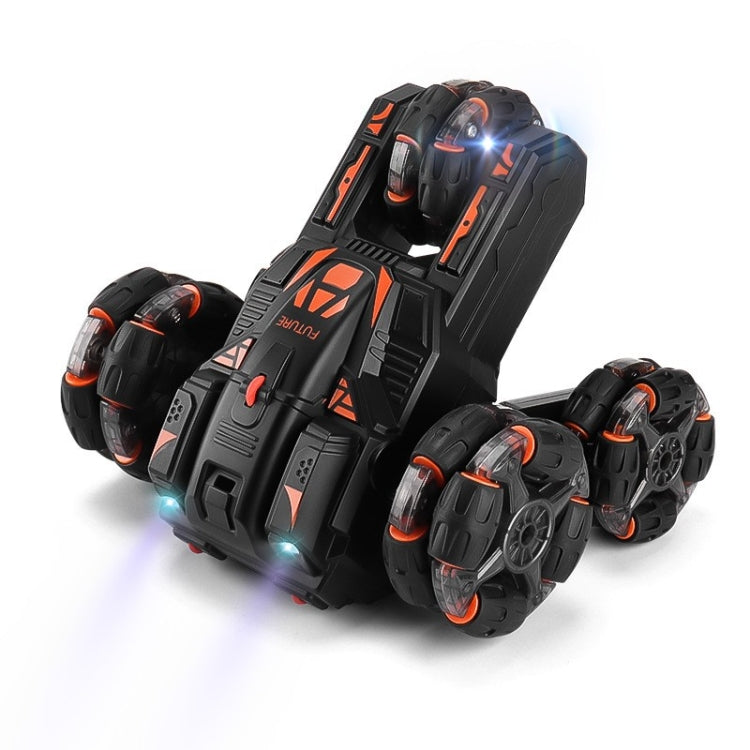 JJR/C JC05 Five Wheel Colorful Light Swing Arm Stunt Drift Car, Specification:Dual Control