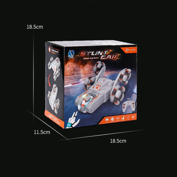 JJR/C JC05 Five Wheel Colorful Light Swing Arm Stunt Drift Car, Specification:Dual Control