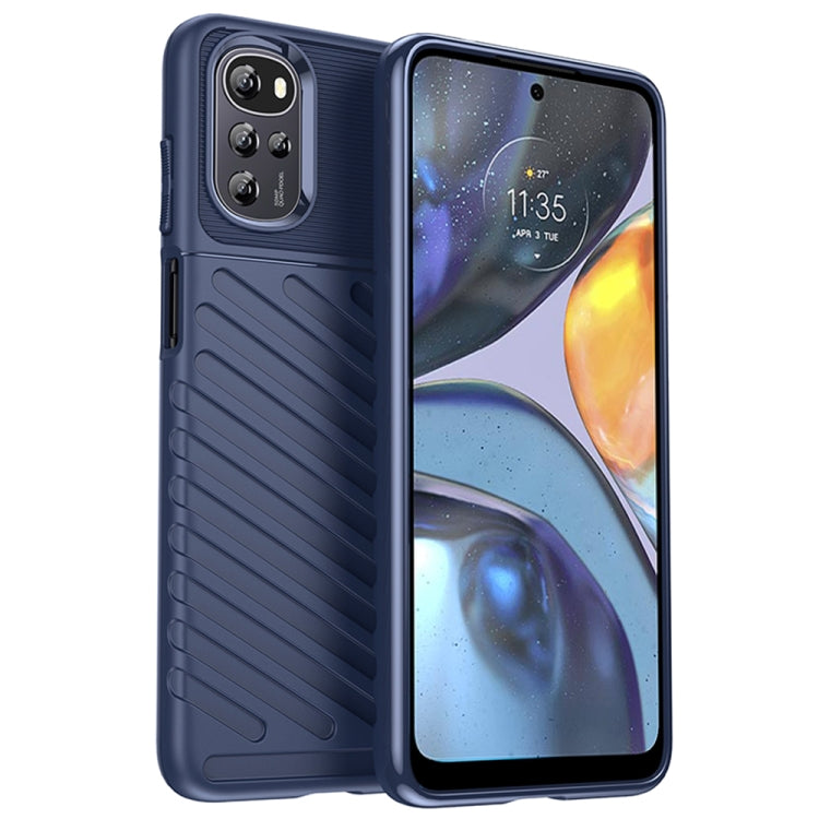 For Motorola Moto E32 India Thunderbolt Shockproof TPU Protective Soft Phone Case