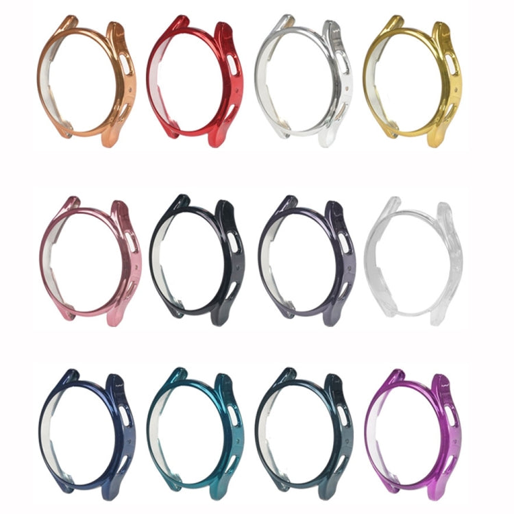 For Samsung Galaxy Watch5 Pro 45mm Electroplating Hollow Half-pack TPU Protective Case