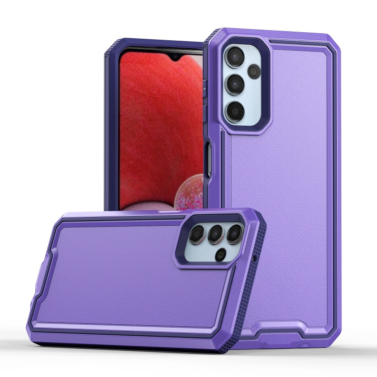 For Samsung Galaxy A14 5G Armour Two-color TPU + PC Phone Case