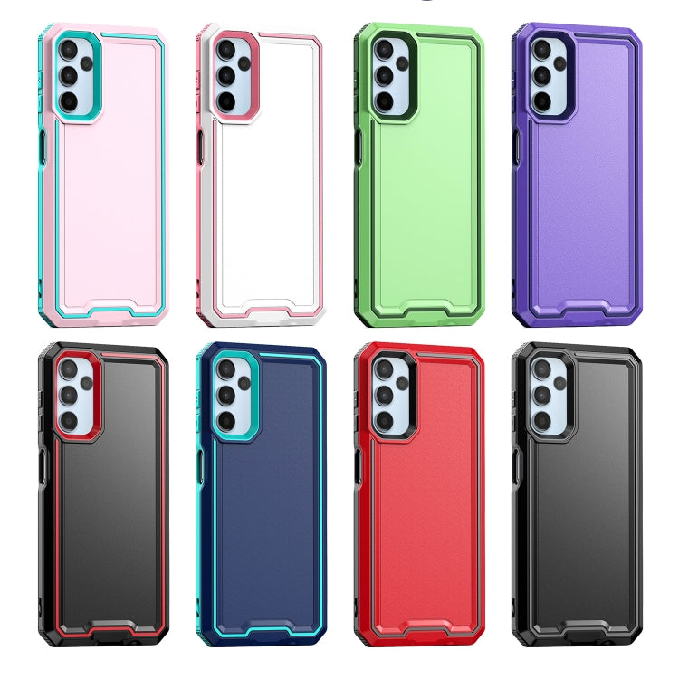 For Samsung Galaxy A14 5G Armour Two-color TPU + PC Phone Case