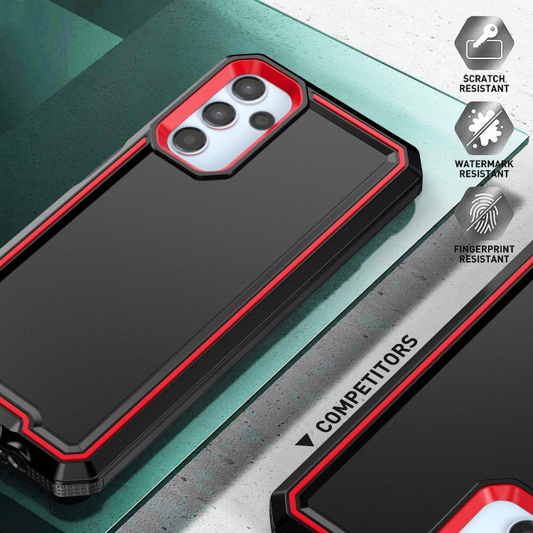 For Samsung Galaxy A14 5G Armour Two-color TPU + PC Phone Case