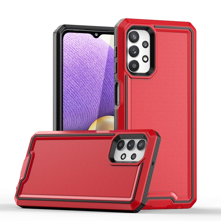 For Samsung Galaxy A32 4G Armour Two-color TPU + PC Phone Case