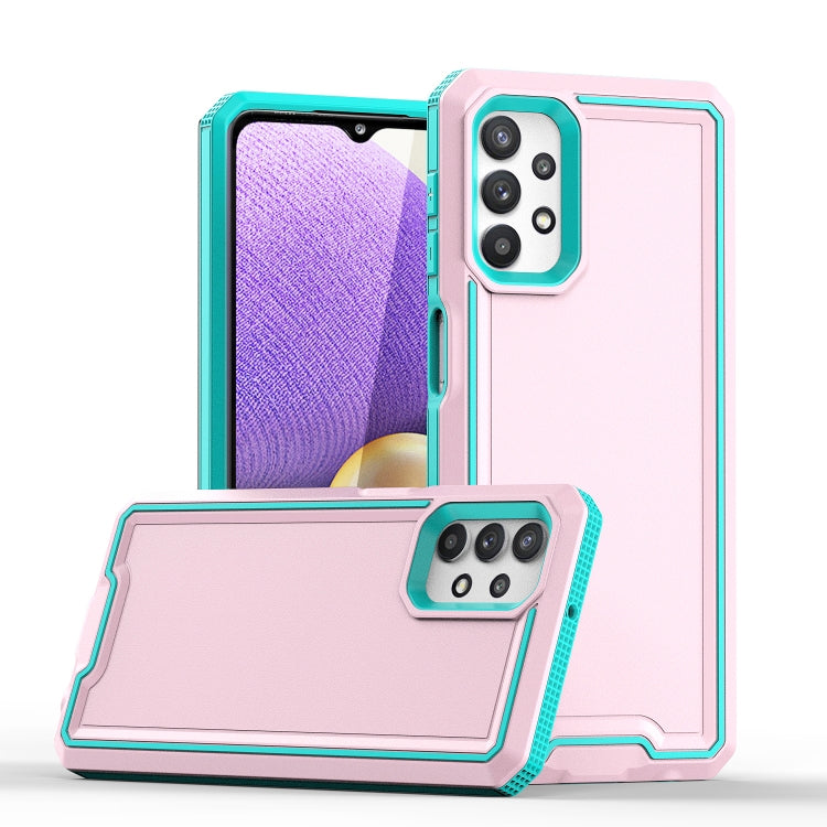 For Samsung Galaxy A32 4G Armour Two-color TPU + PC Phone Case