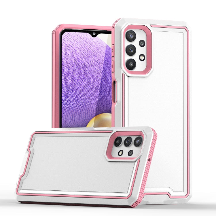 For Samsung Galaxy A32 4G Armour Two-color TPU + PC Phone Case
