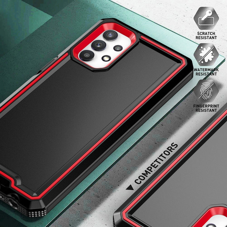 For Samsung Galaxy A32 4G Armour Two-color TPU + PC Phone Case