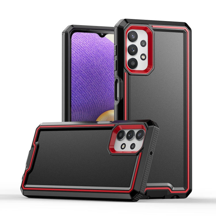 For Samsung Galaxy A32 5G Armour Two-color TPU + PC Phone Case