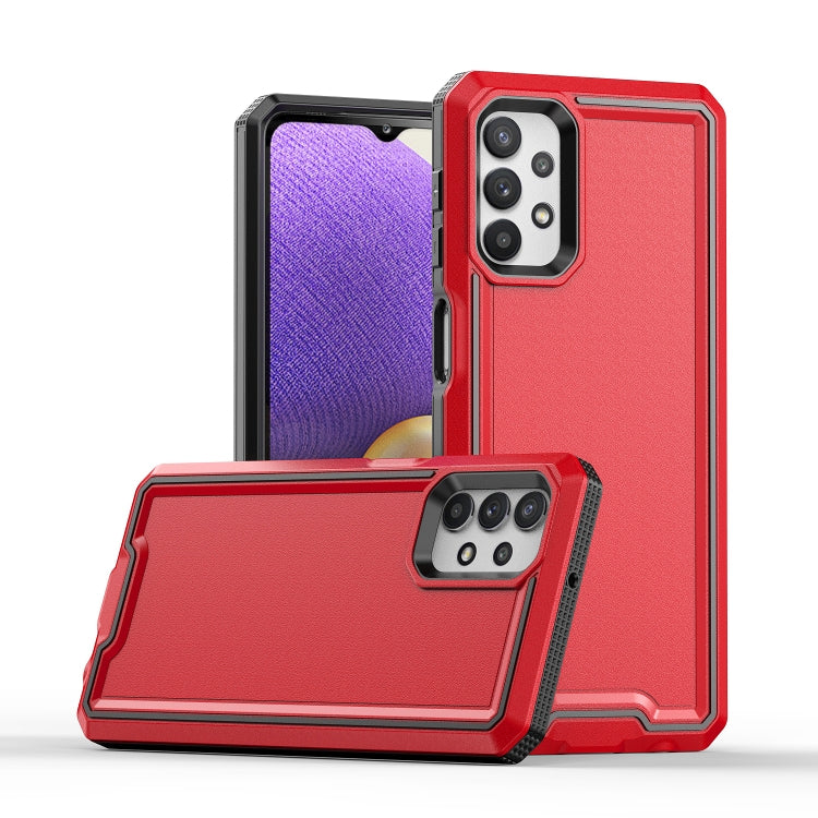 For Samsung Galaxy A32 5G Armour Two-color TPU + PC Phone Case