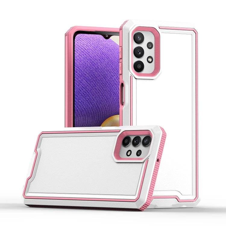 For Samsung Galaxy A32 5G Armour Two-color TPU + PC Phone Case