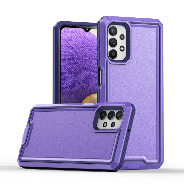 For Samsung Galaxy A32 5G Armour Two-color TPU + PC Phone Case