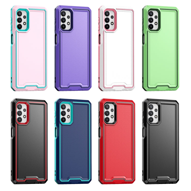 For Samsung Galaxy A32 5G Armour Two-color TPU + PC Phone Case