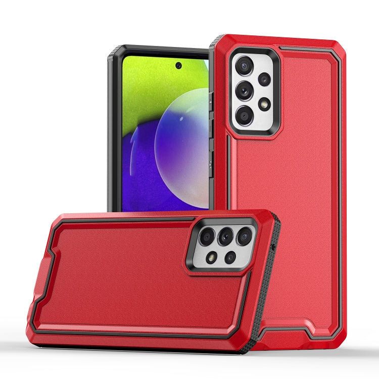 For Samsung Galaxy A52 4G&5G / A52S Armour Two-color TPU + PC Phone Case