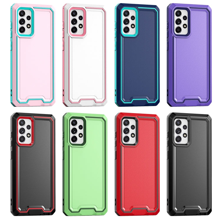 For Samsung Galaxy A52 4G&5G / A52S Armour Two-color TPU + PC Phone Case