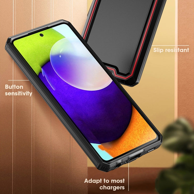 For Samsung Galaxy A52 4G&5G / A52S Armour Two-color TPU + PC Phone Case