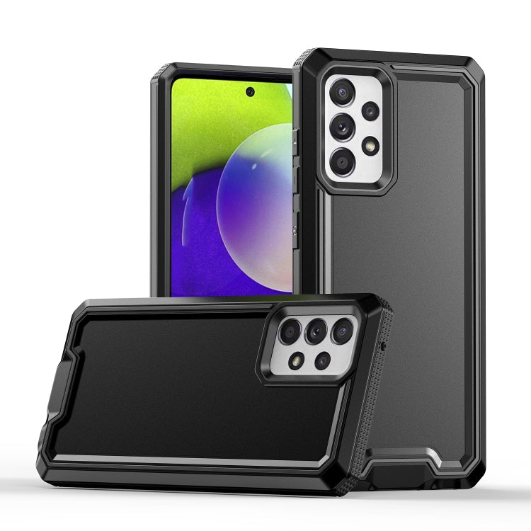 For Samsung Galaxy A72 4G / 5G Armour Two-color TPU + PC Phone Case