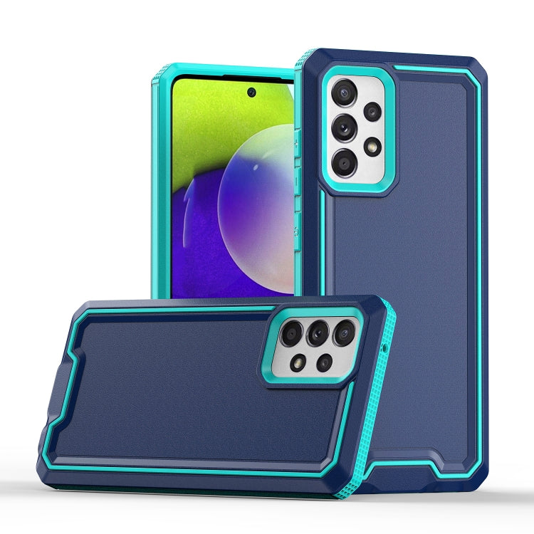 For Samsung Galaxy A72 4G / 5G Armour Two-color TPU + PC Phone Case