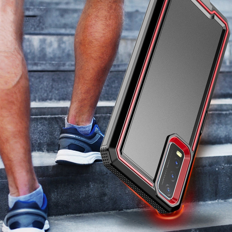 For vivo Y20 / Y20i / Y20s / Y12s Armour Two-color TPU + PC Phone Case