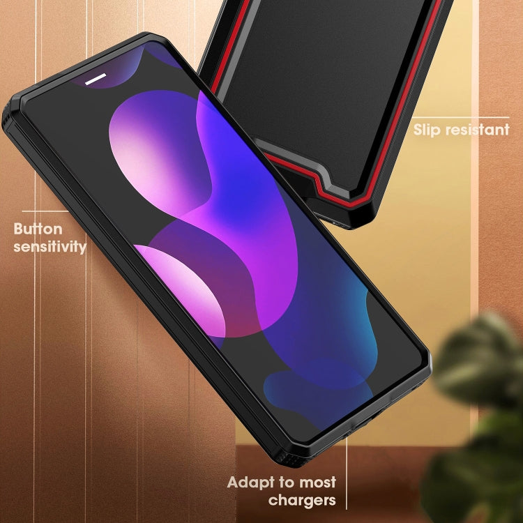 For TCL ION z Armour Two-color TPU + PC Phone Case
