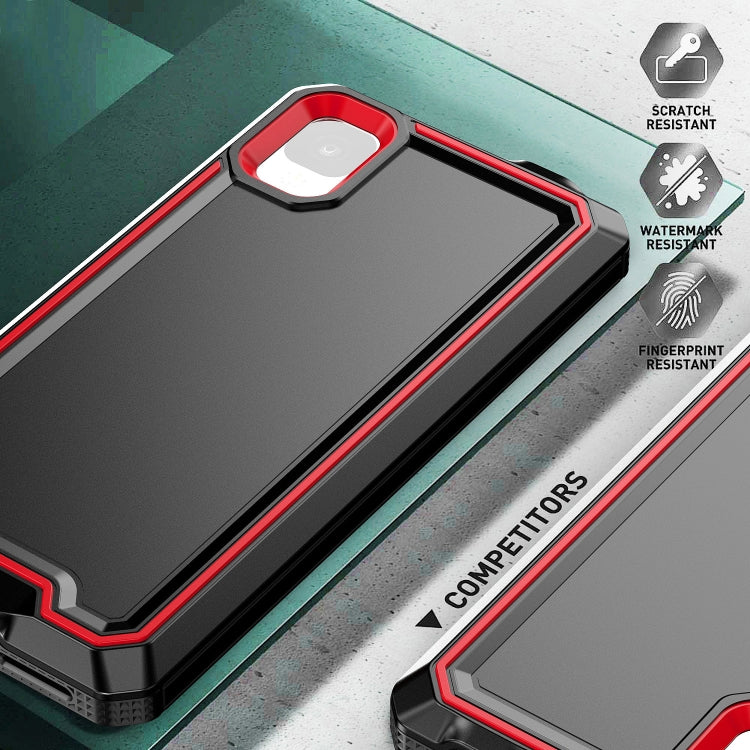For TCL ION z Armour Two-color TPU + PC Phone Case