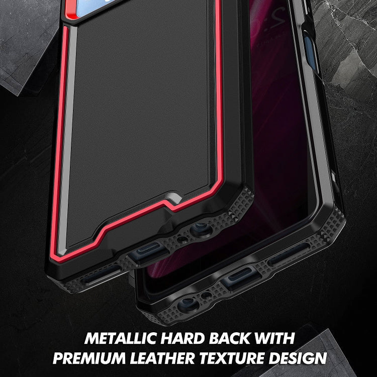 For T-Mobile Revvl 6 5G Armour Two-color TPU + PC Phone Case