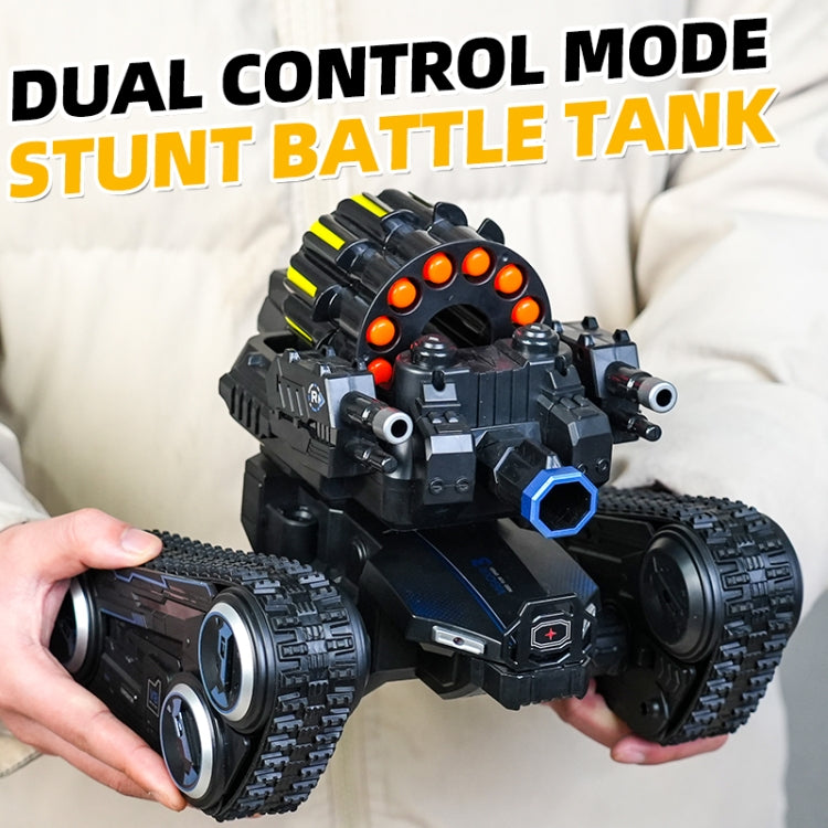 JJR/C 538 Gesture Sensing Remote Control Two-Wheel Tank Battle Spray Truck, Specification:Single Control