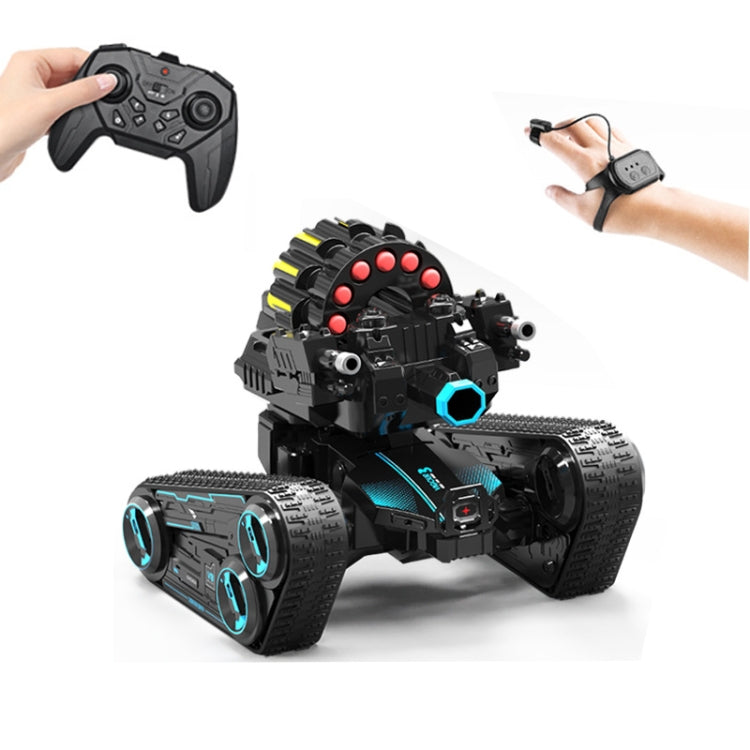 JJR/C 538 Gesture Sensing Remote Control Two-Wheel Tank Battle Spray Truck, Specification:Dual Control