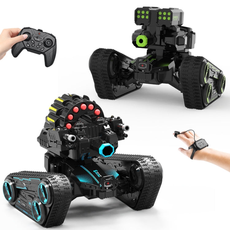 JJR/C 538 Gesture Sensing Remote Control Two-Wheel Tank Battle Spray Truck, Specification:Dual Control
