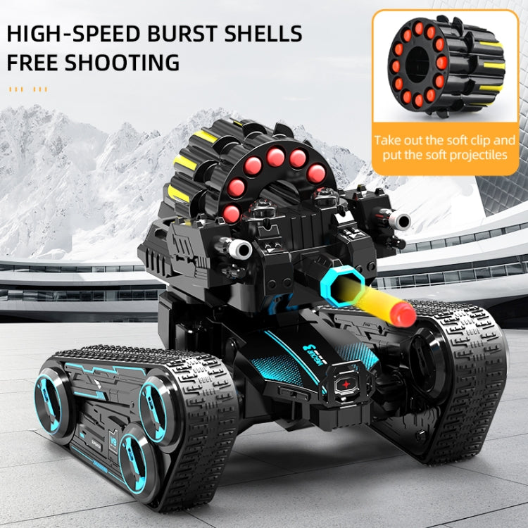 JJR/C 538 Gesture Sensing Remote Control Two-Wheel Tank Battle Spray Truck, Specification:Dual Control