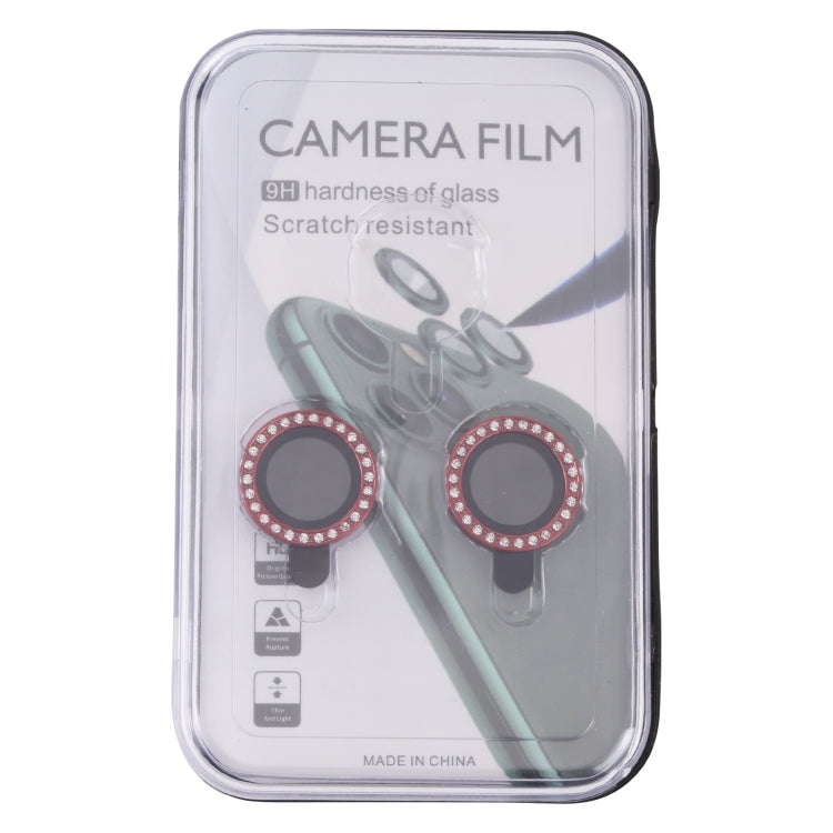 For iPhone 14 9H Point Drill Camera Lens Film Protector Circle